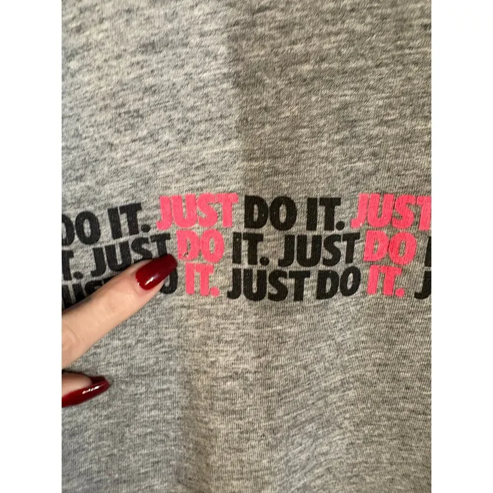 Vintage 80's 90's Nike‎ Just Do It T-shirt Large Tee Single Stitch Swoosh Thin